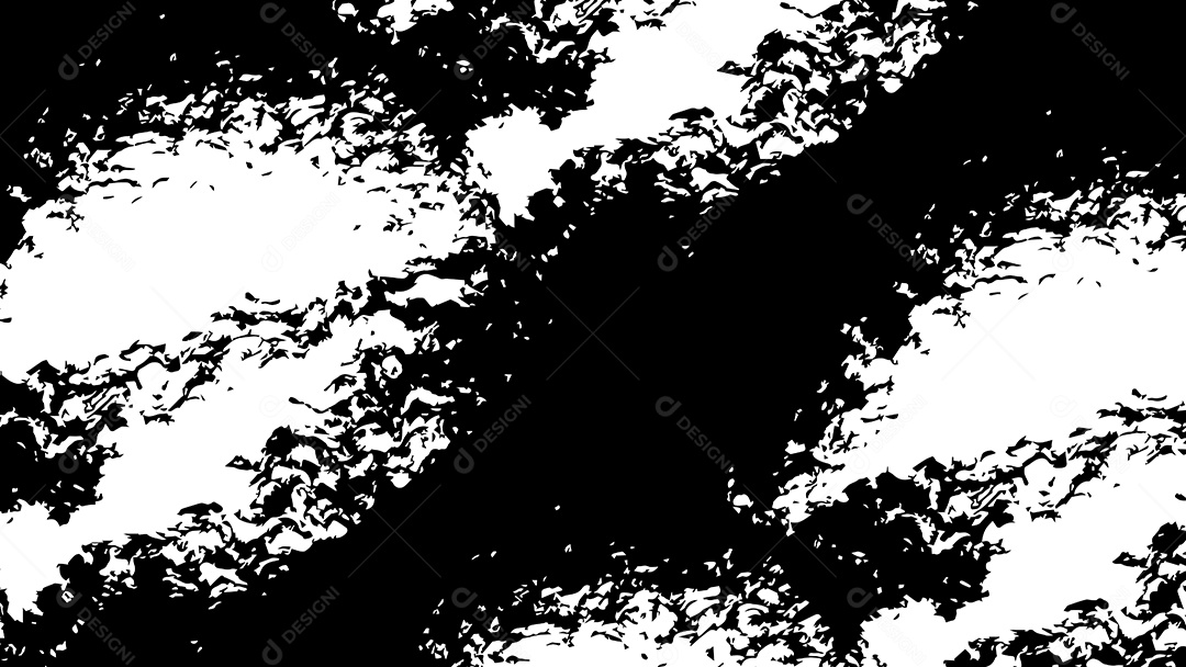 Fundo de Textura Grunge Abstrato Com Estilo Preto e Branco Vetor EPS