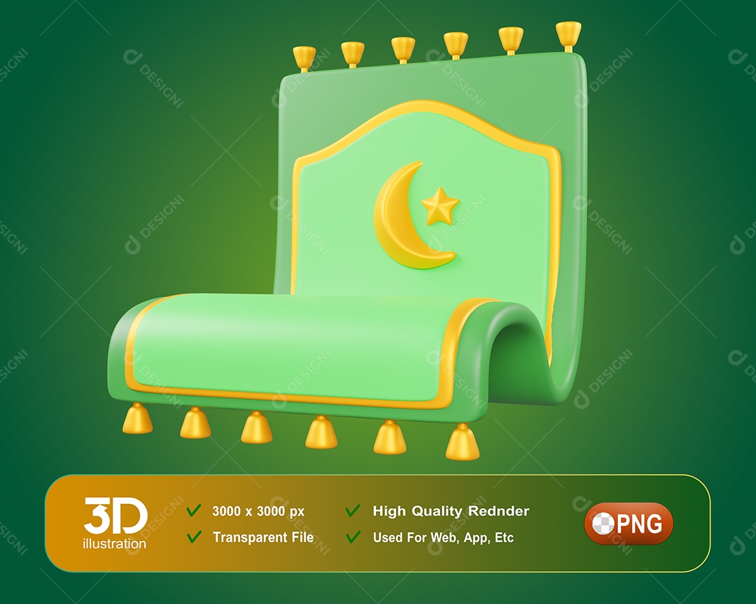 Tapete Real Elemento 3D Para Composição PSD