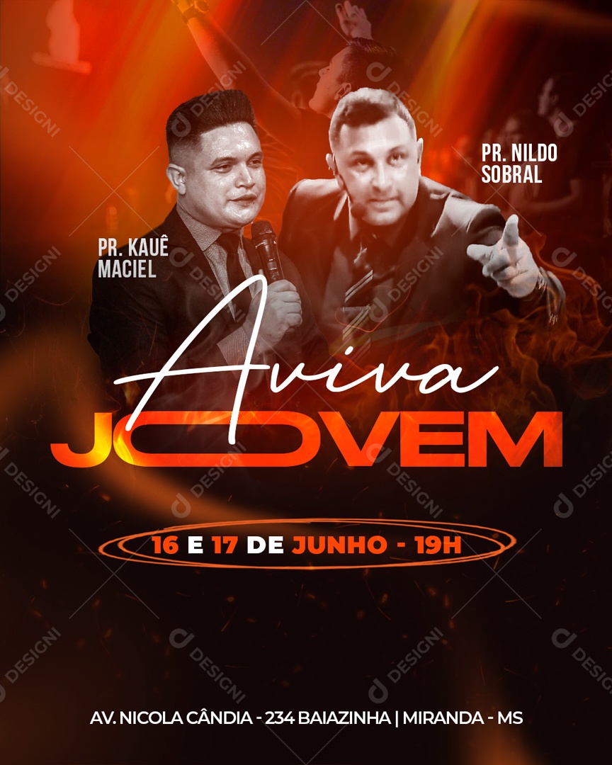 Aviva Jovem Social Media PSD Editável