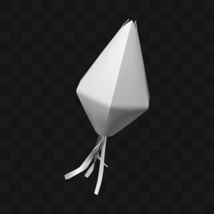 Balão de São João - Modelo 3D