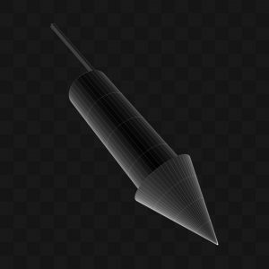 Fogo de Artifício - Modelo 3D