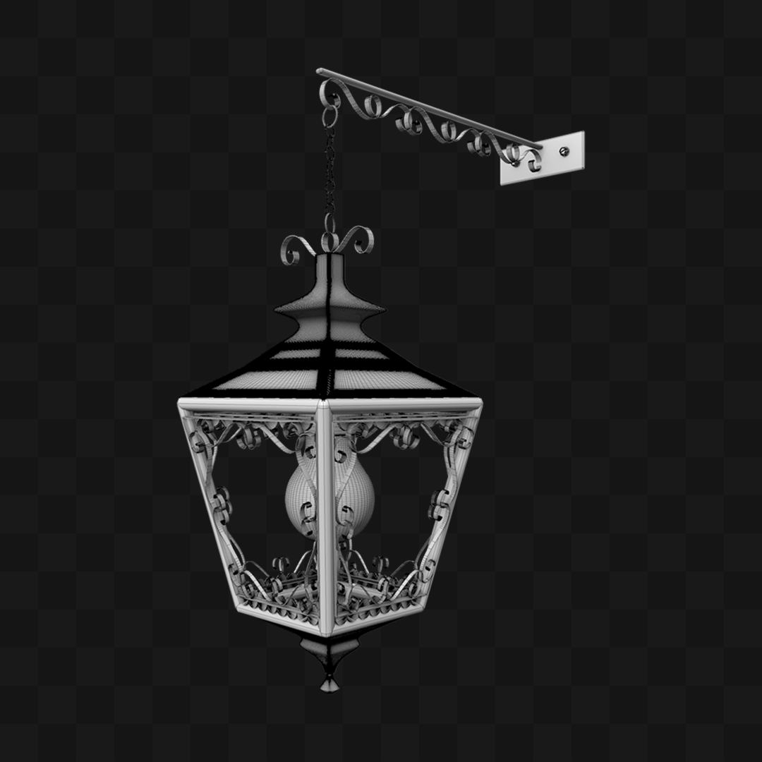 Lâmpada Antiga - Modelo 3D