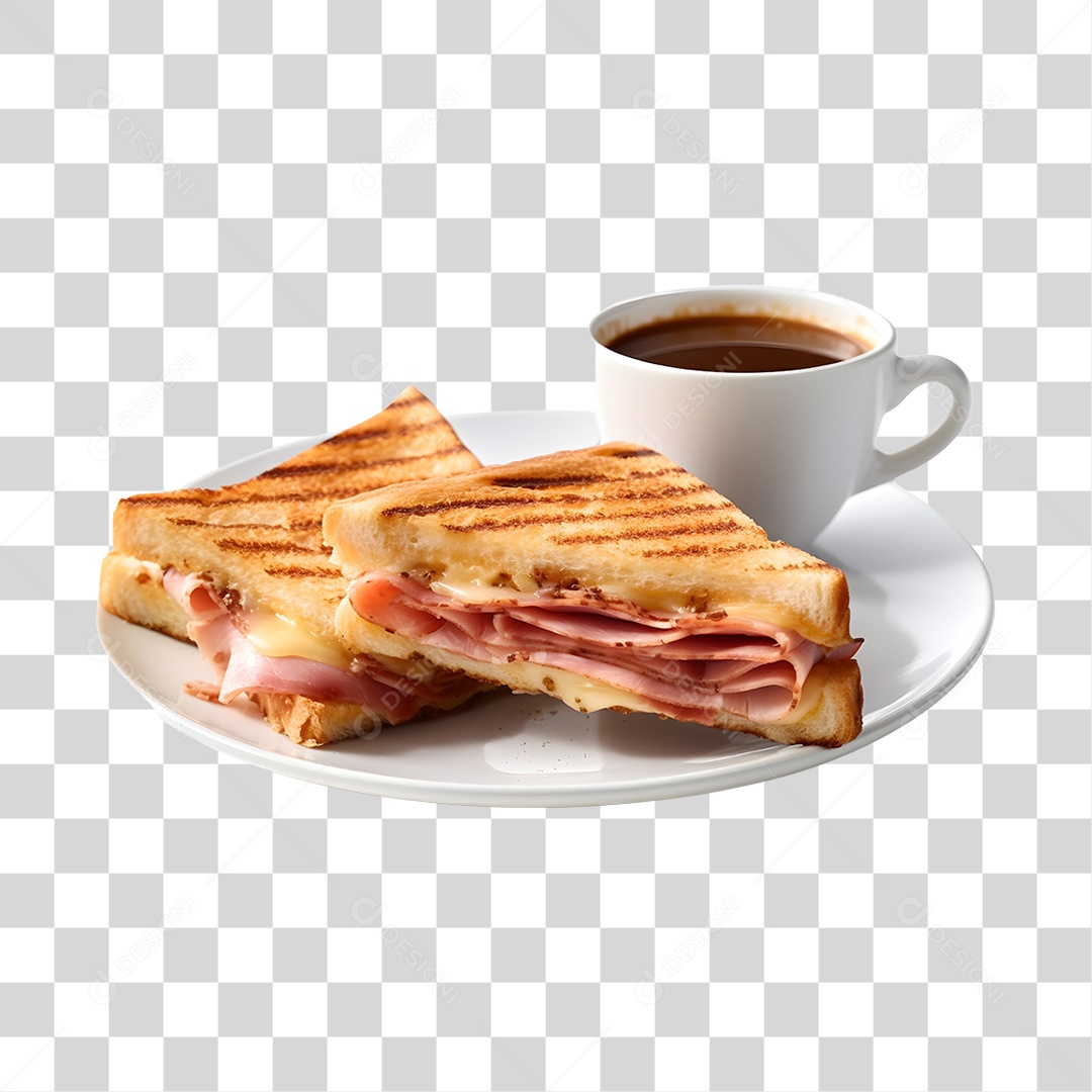 Xicara De Café Com Misto Quente PNG Transparente