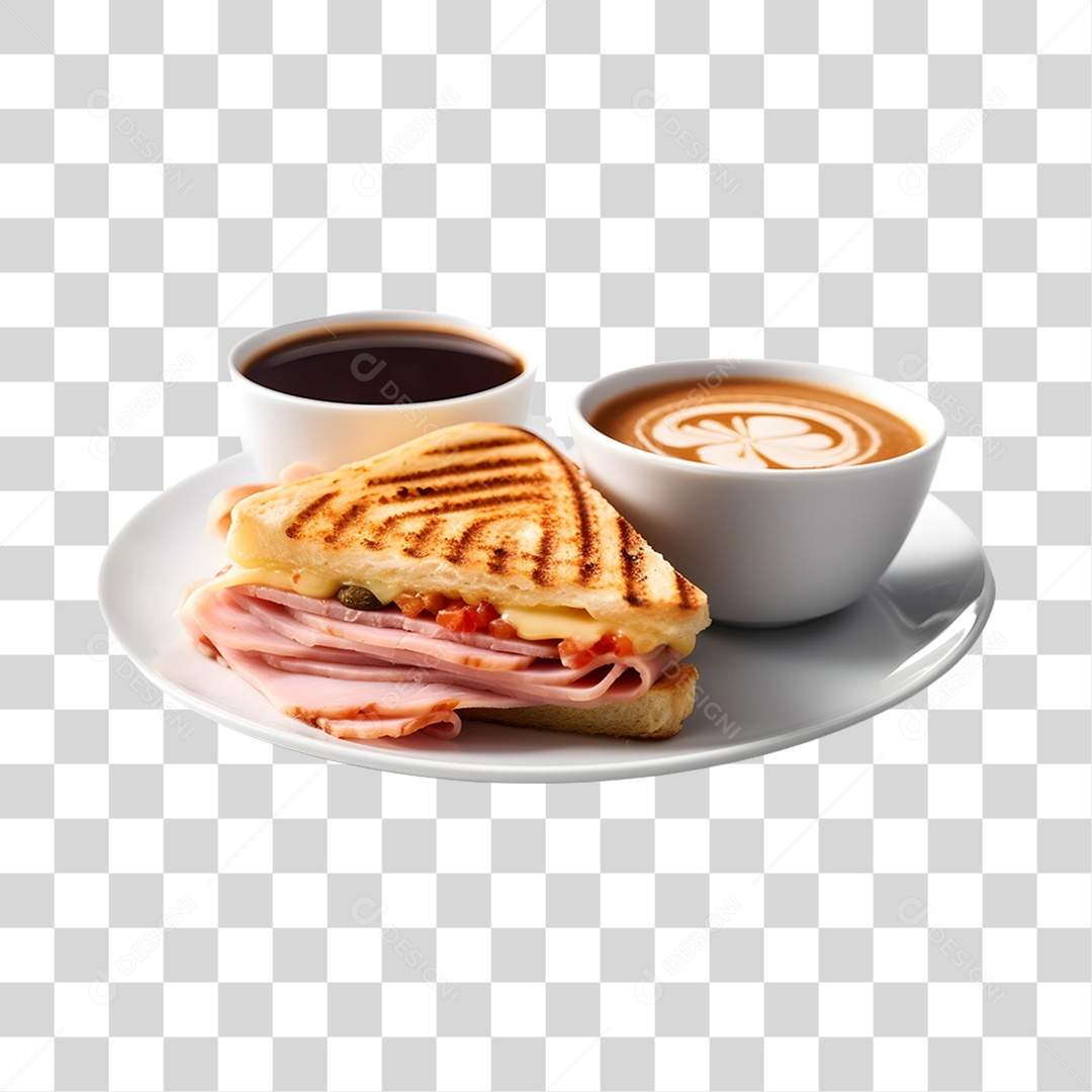 Xicara De Café Com Misto Quente PNG Transparente