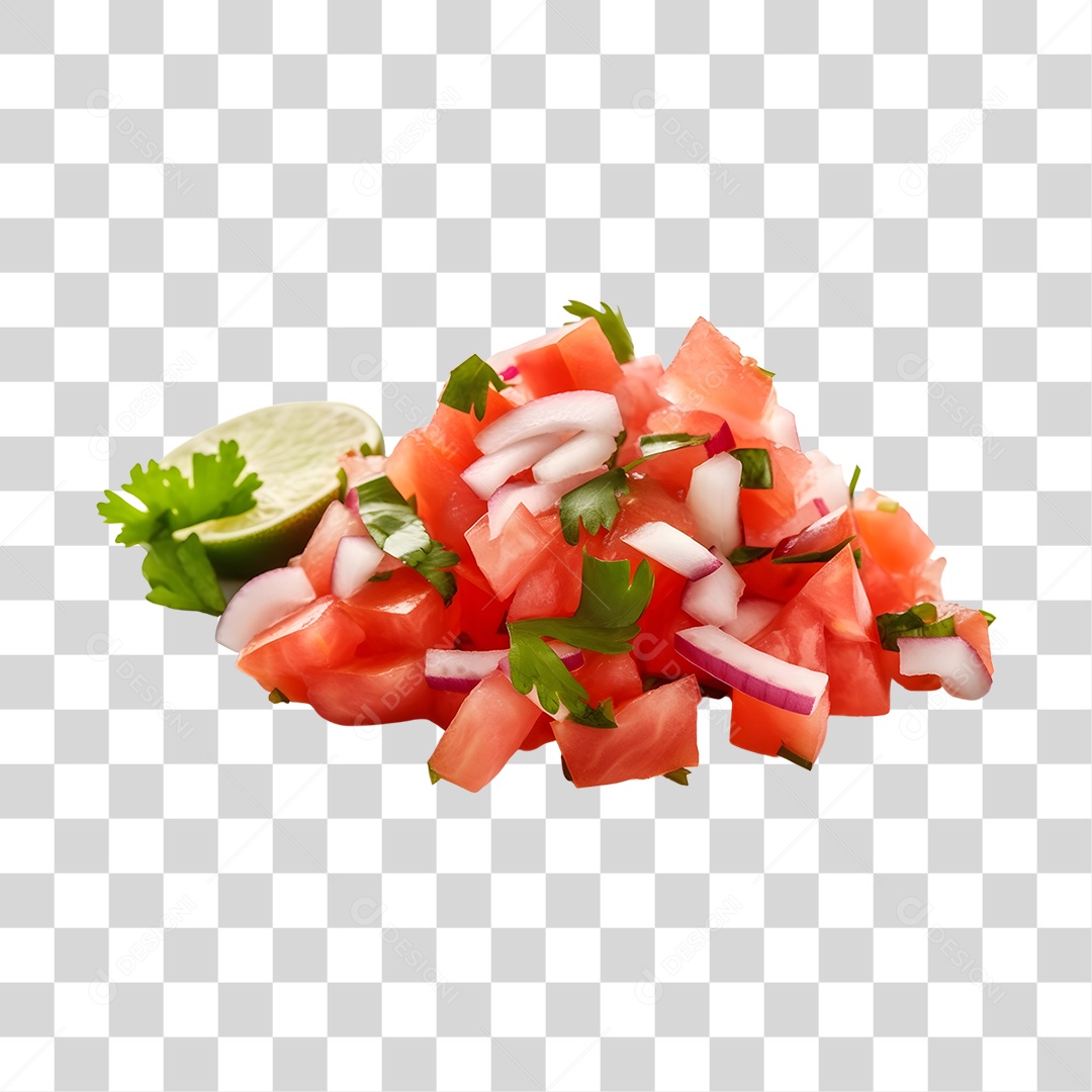 Salada Vinagrete PNG Transparente