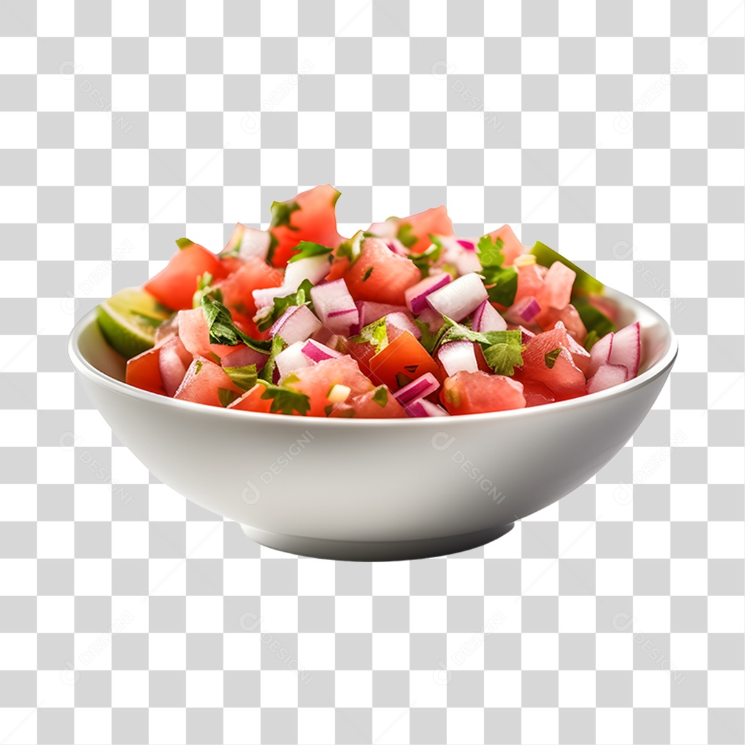 Tigela Com Salada PNG Transparente