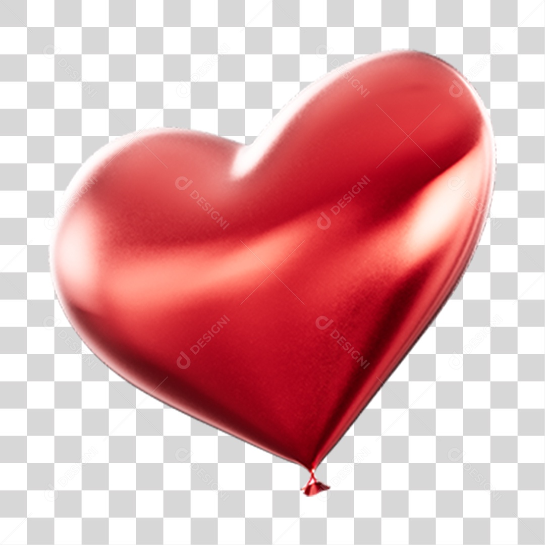 Bolões De Coração Elemento 3D PNG Transparente