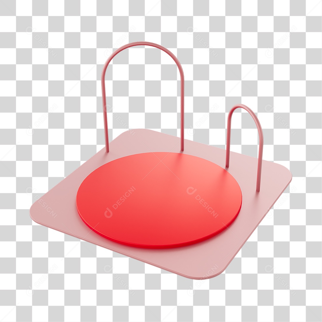 Cenários Elemento 3D PNG Transparente