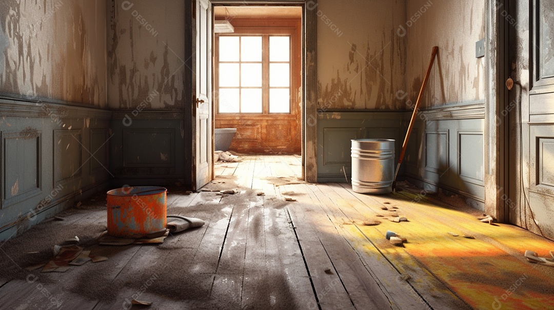 Detalhes de casa antiga para reforma