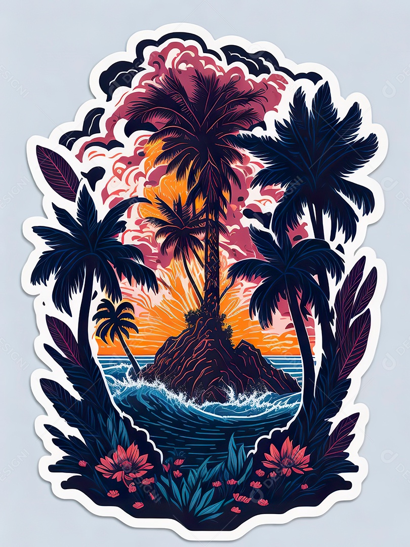 Obra de arte ondas de gráfico