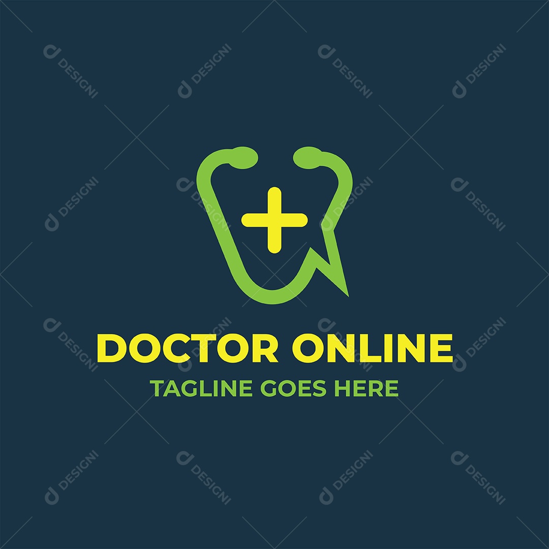 Logo Doctor Online EPS Editável