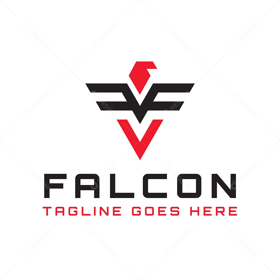 Logo Falcon EPS Editável