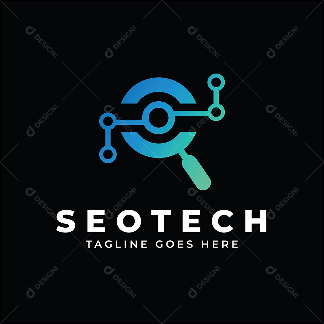 Logo Seo Tech EPS Editável
