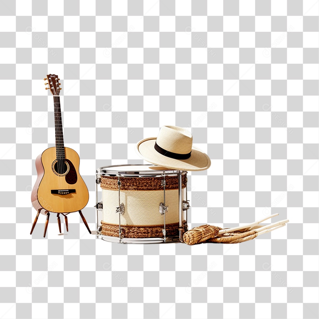 Instrumentos Miscais São João PNG Transparente