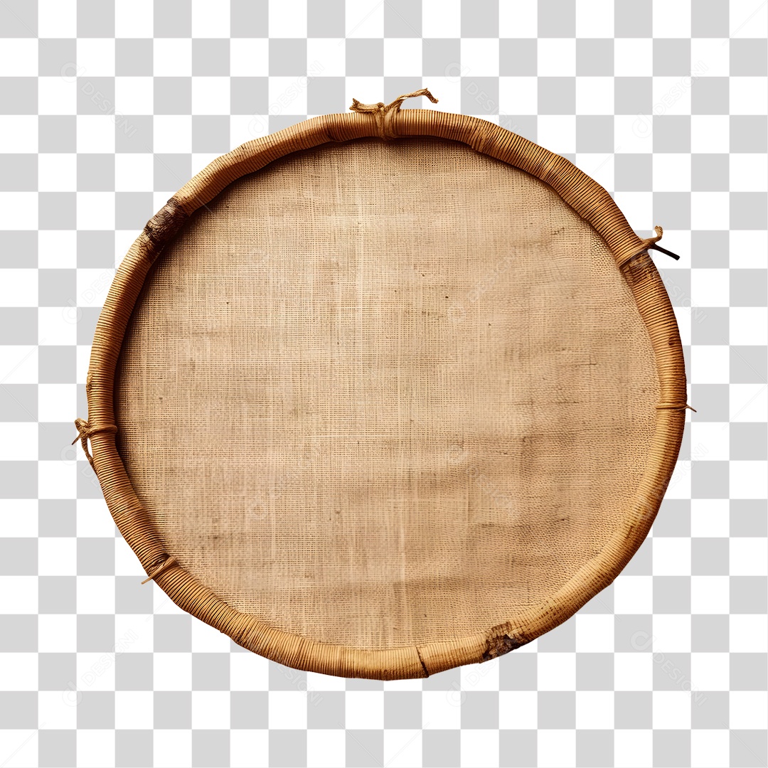 Painel De Tela Redondo De São João Elemento 3D PNG Transparente