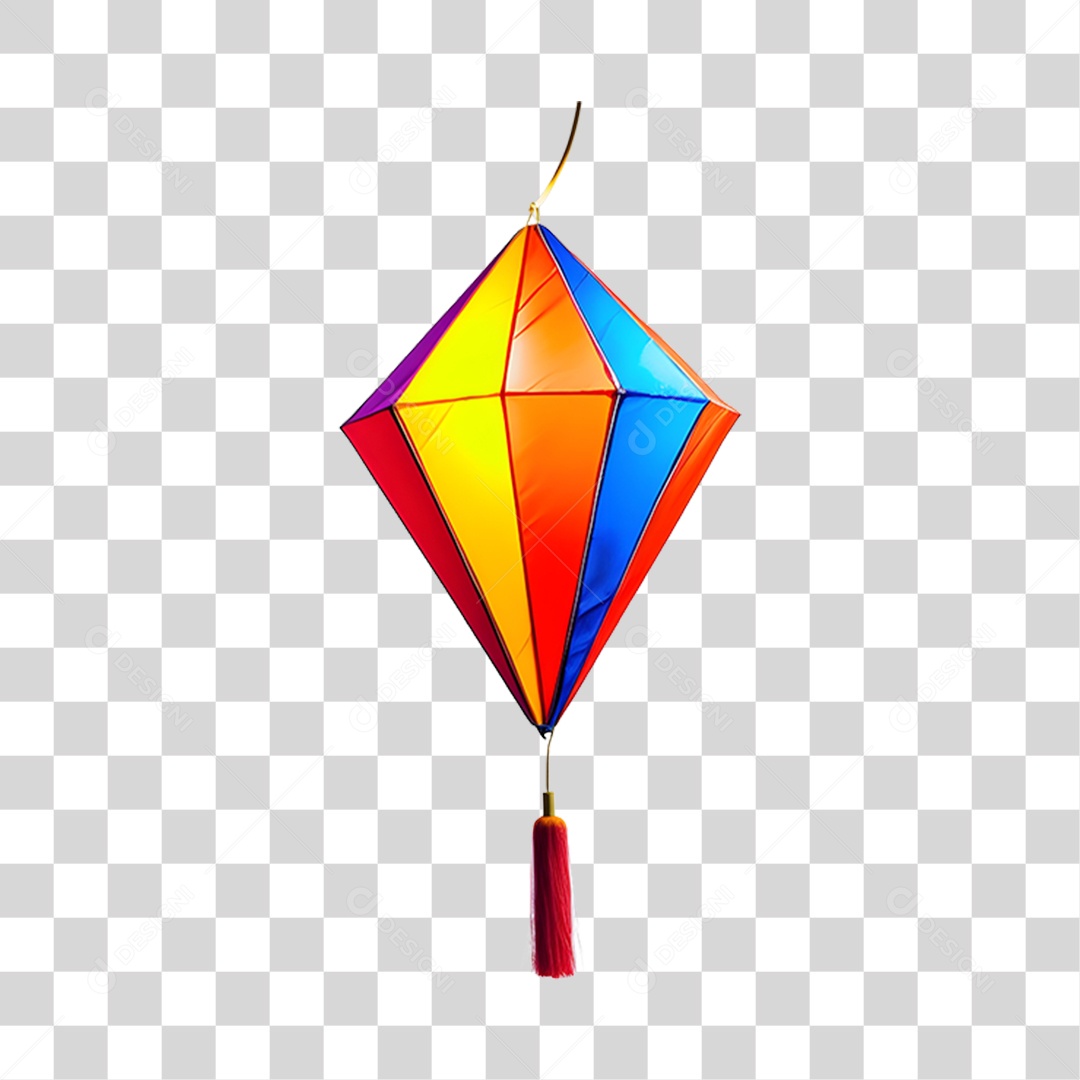 Balão De Festa Junina PNG Transparente