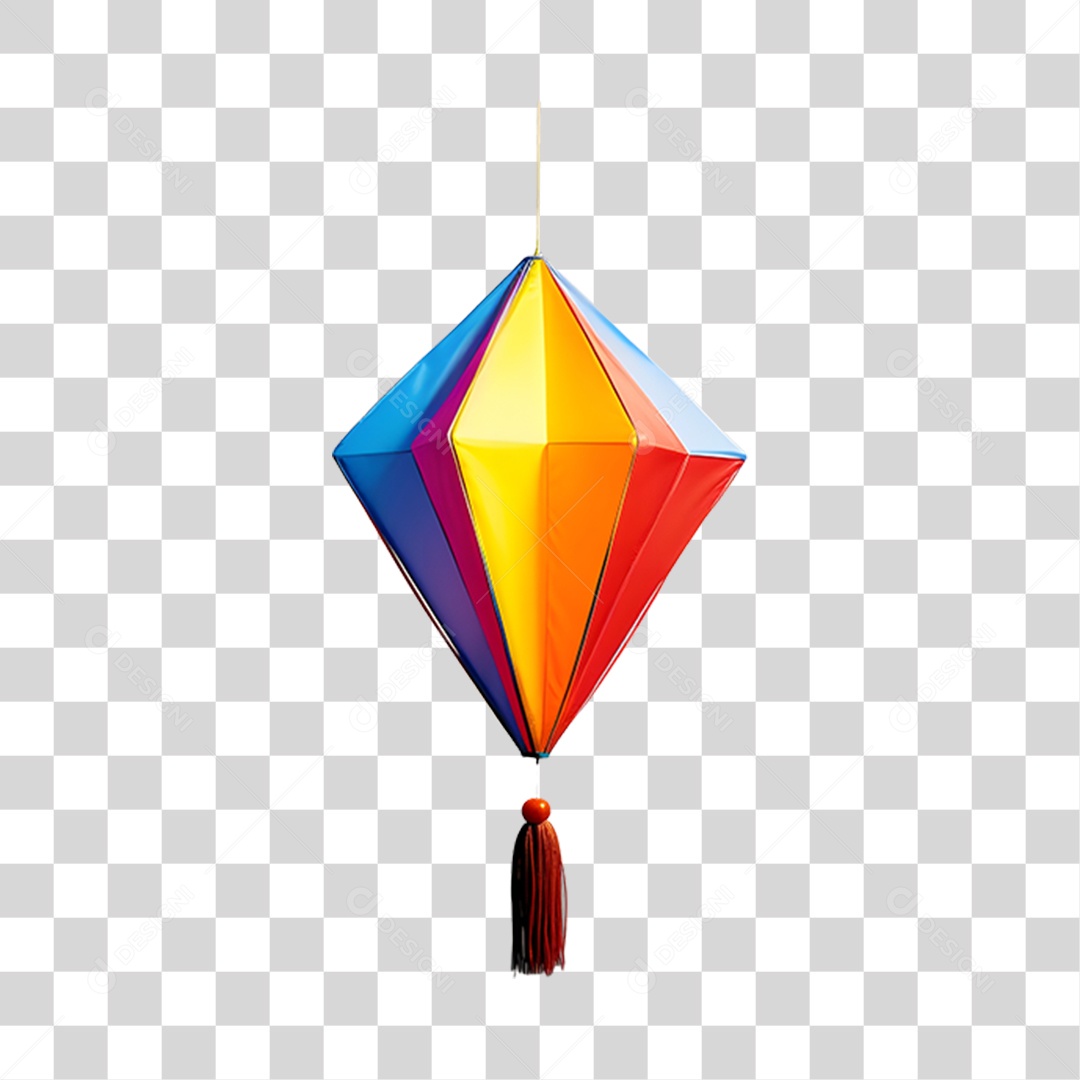 Balão De Festa Junina PNG Transparente