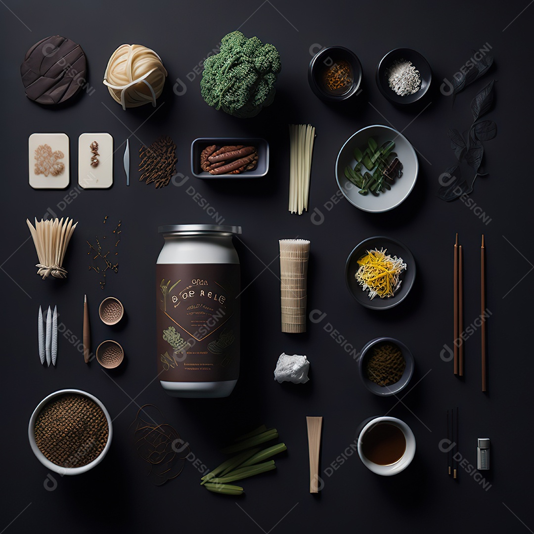 Mesa de almoço sobre uma mesa