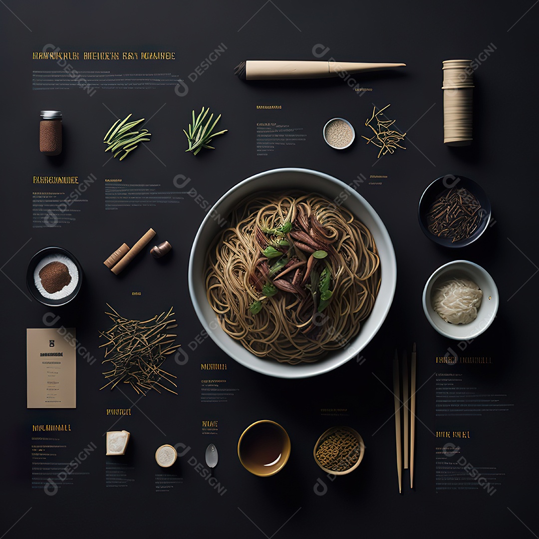 Mesa de almoço sobre uma mesa