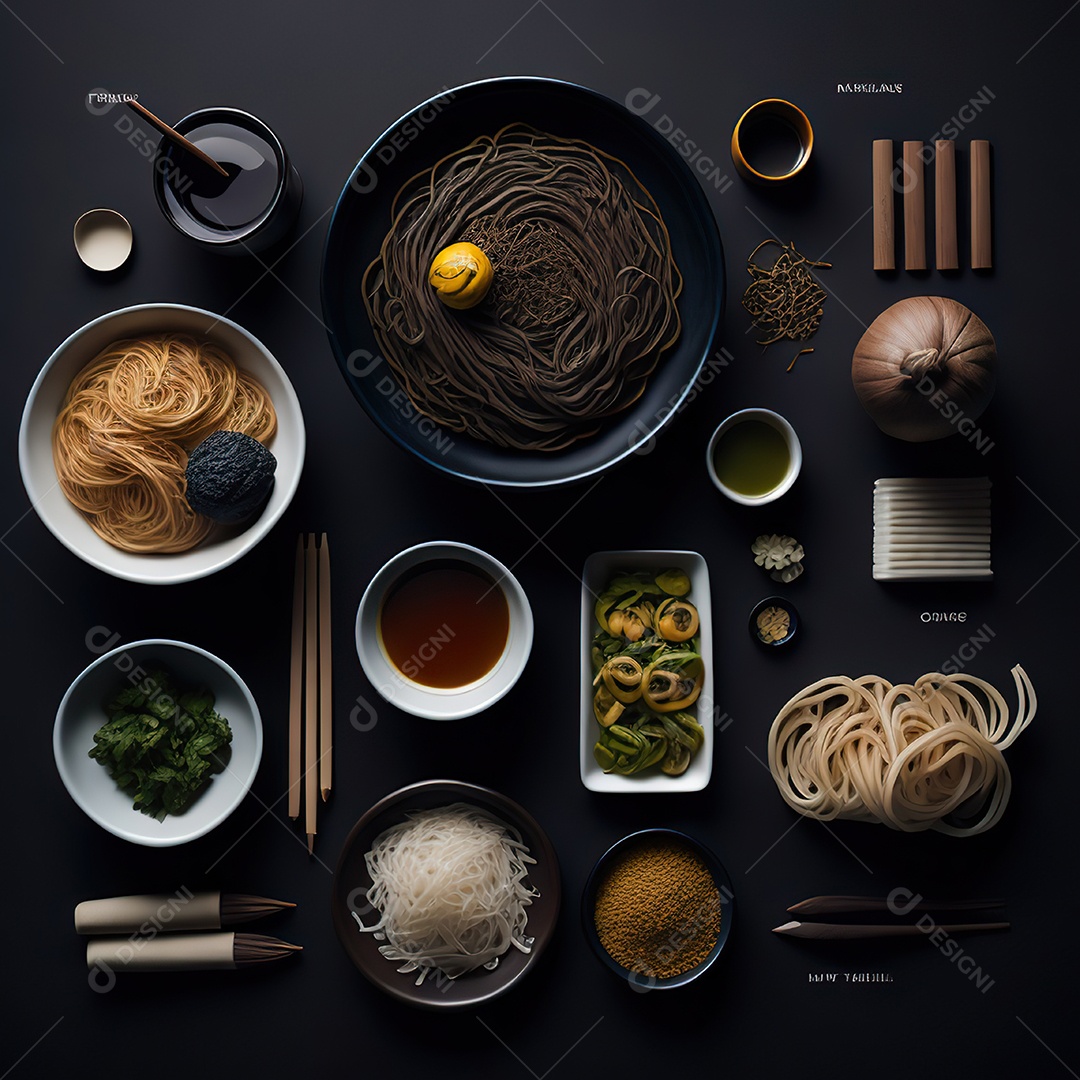 Mesa de almoço sobre uma mesa