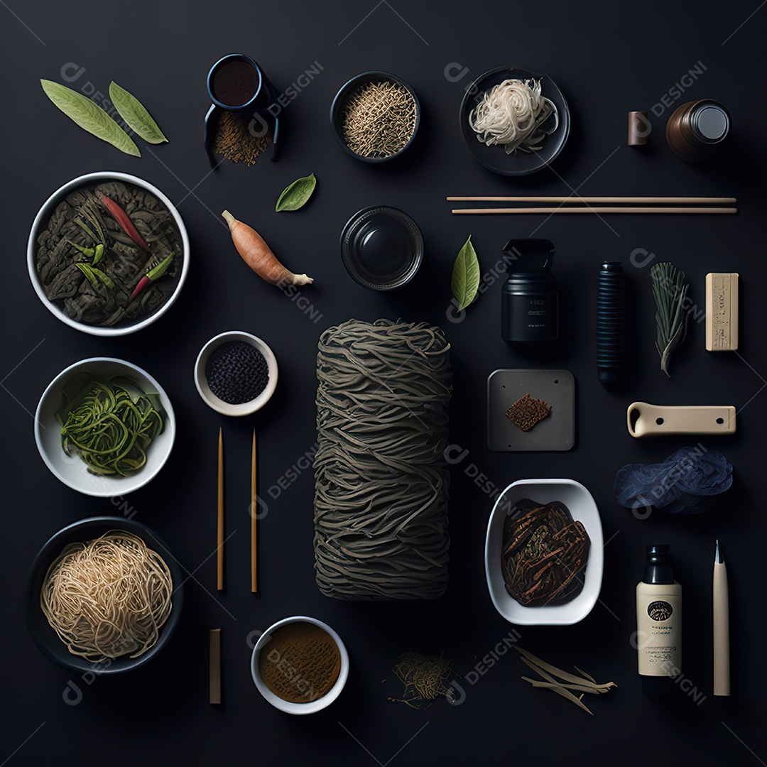 Mesa de almoço sobre uma mesa