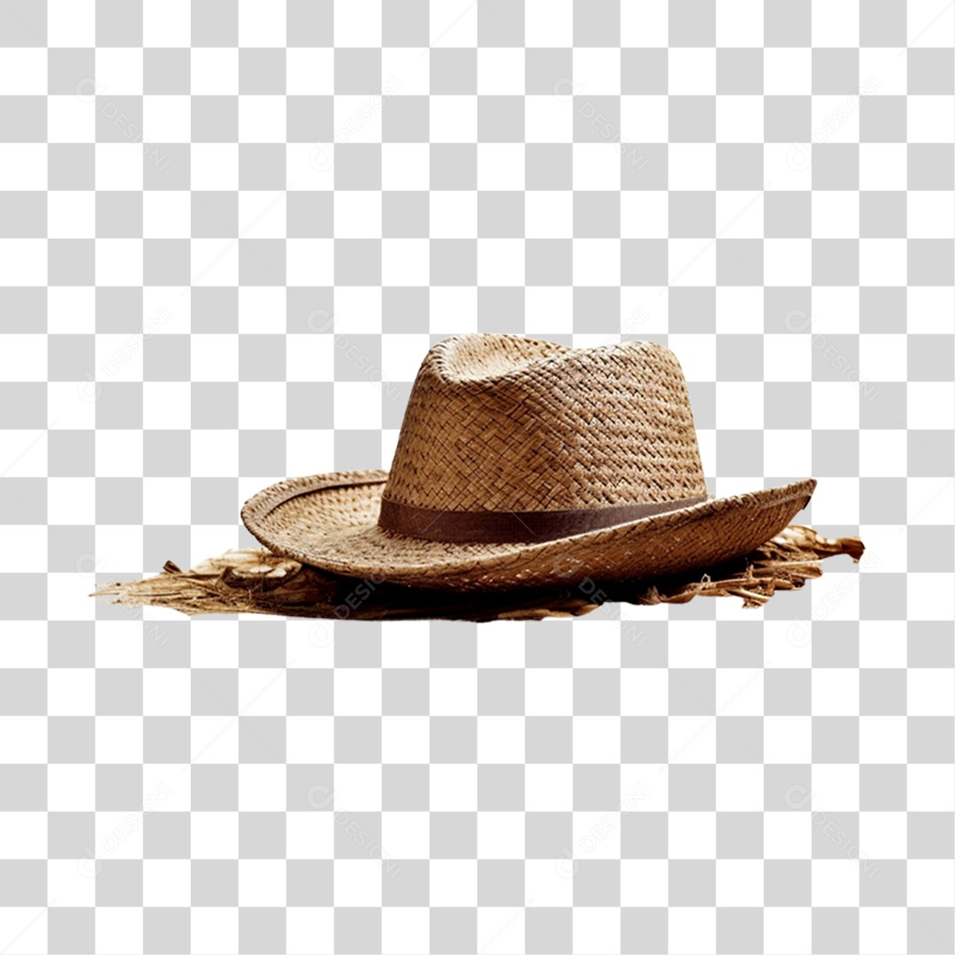 Chapéu De Palha De São João PNG Transparente