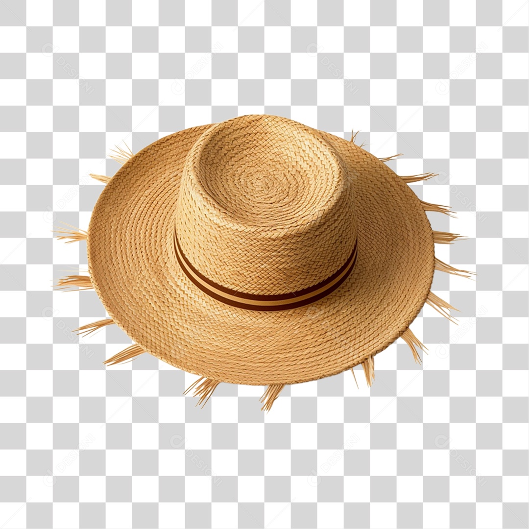 Chapéu De Palha De São João PNG Transparente