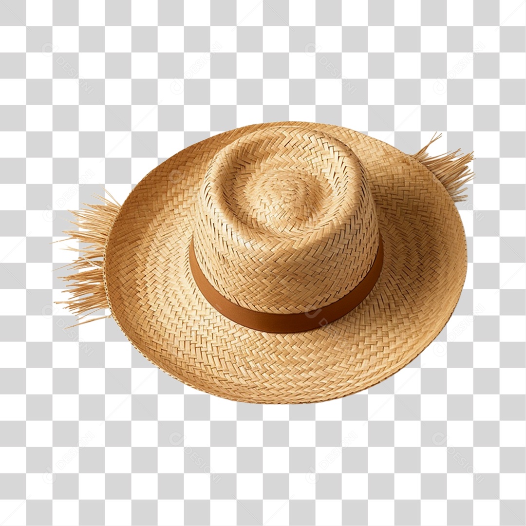 Chapéu De Palha De São João PNG Transparente
