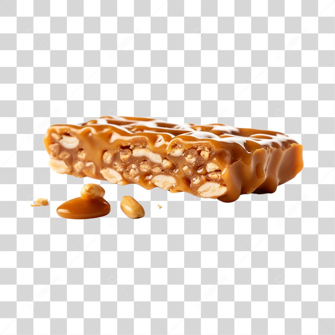 Doce Pé De Moleque PNG Transparente