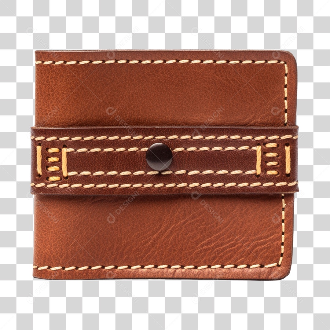 Pedaço De couro Elemento 3D PNG Transparente