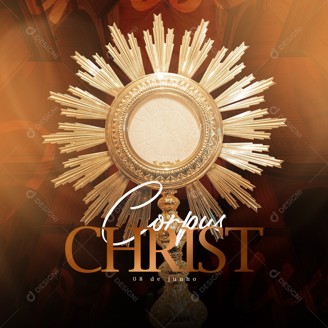 Social Media Corpus Christi 08 De Junho Para Composição PSD