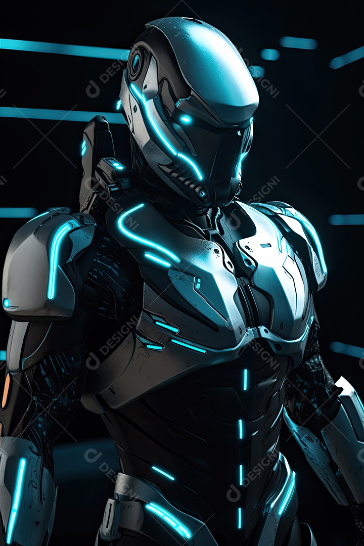 Ilustração de um personagem do jogo