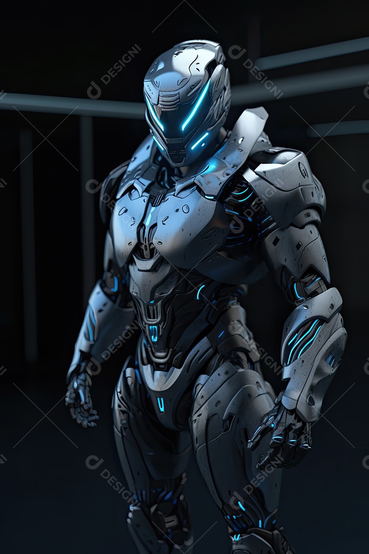 Ilustração de um personagem do jogo