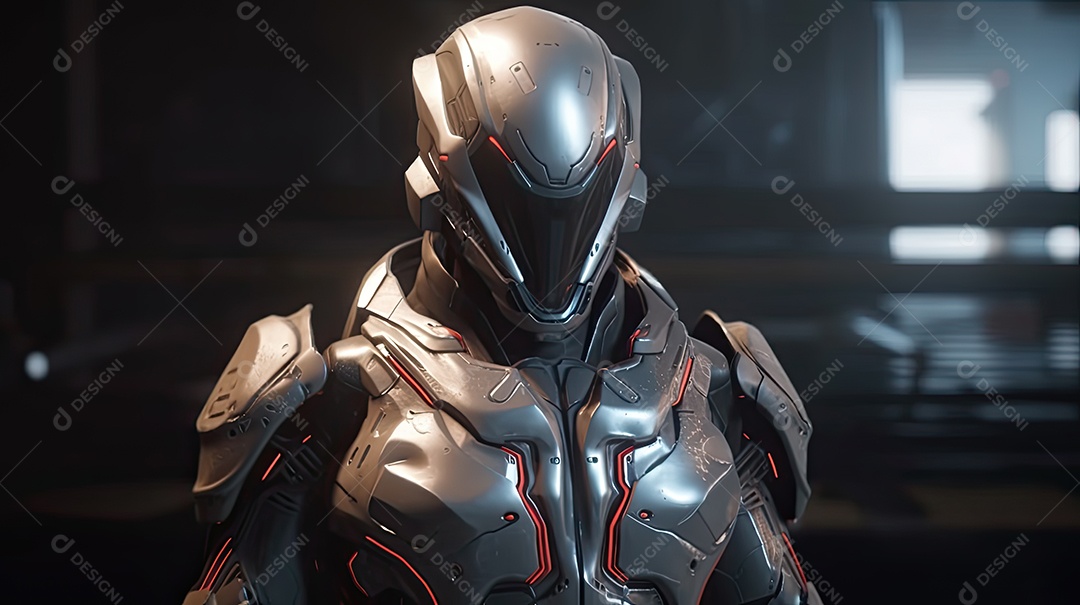 Ilustração de um personagem do jogo