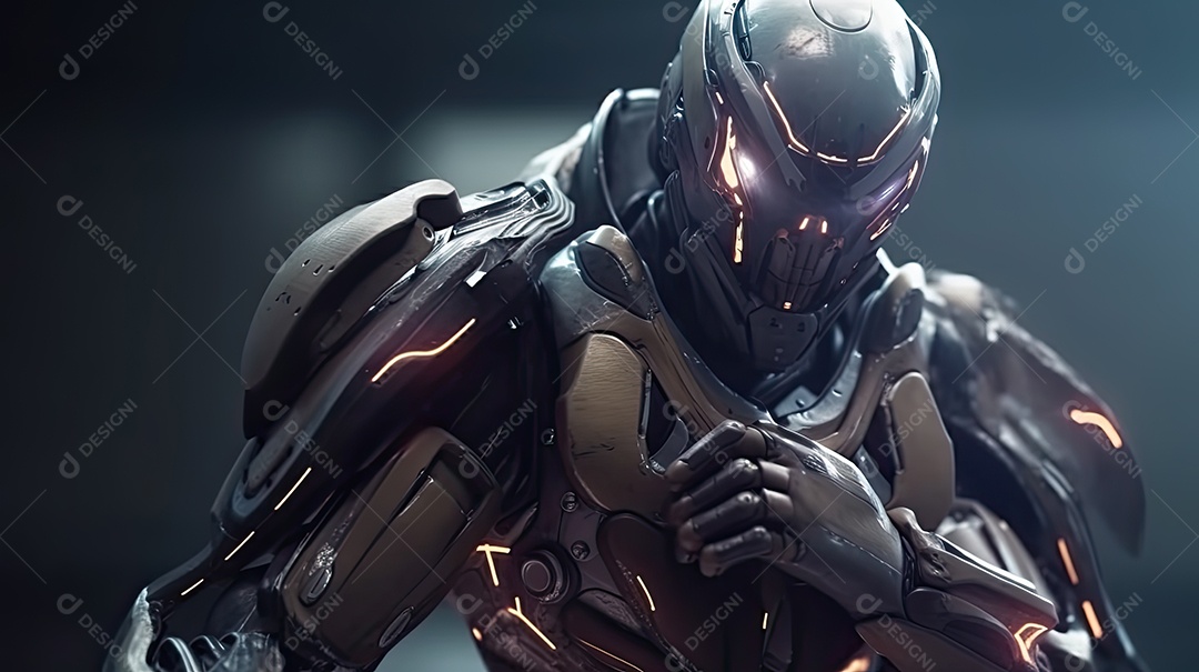 Ilustração de um personagem do jogo