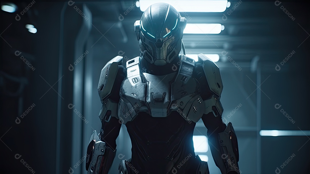 Ilustração de um personagem do jogo