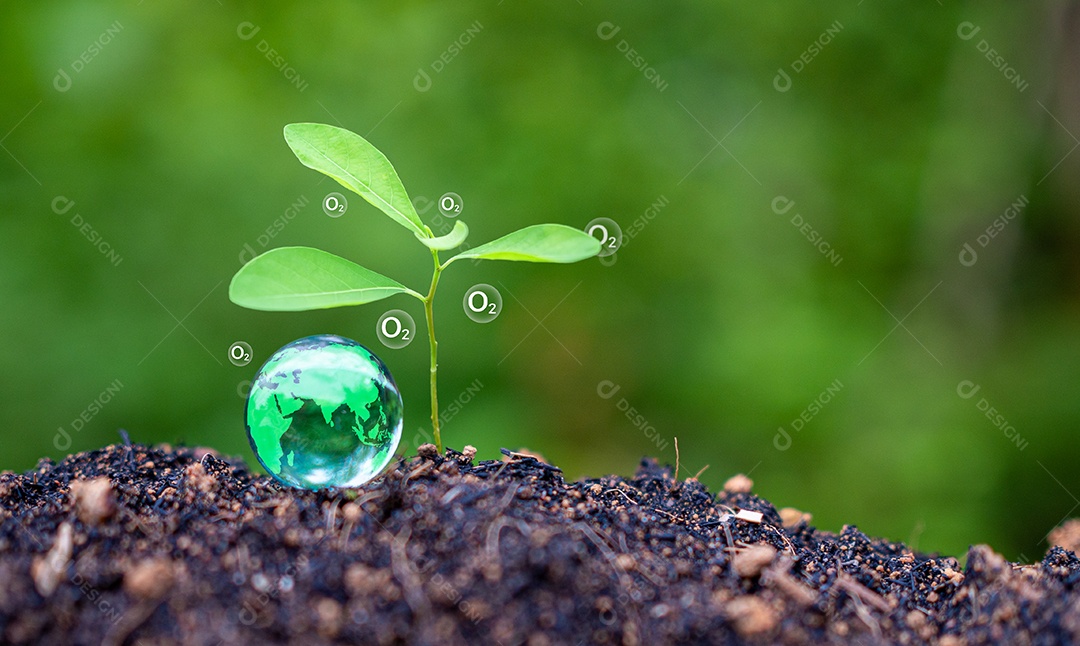 Conceito de redução de emissão de CO2, ambiente limpo e amigável sem emissões de dióxido de carbono.