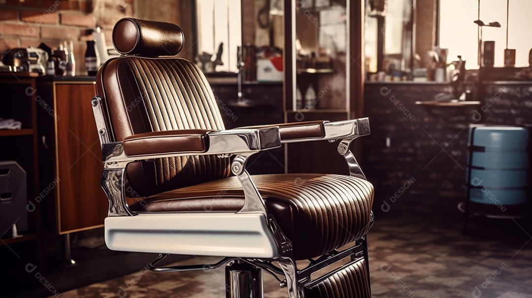 Detalhes da barbearia moderna