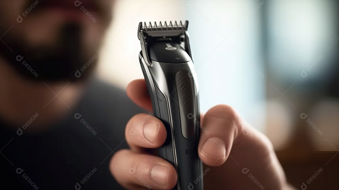 Detalhes da máquina de barbear