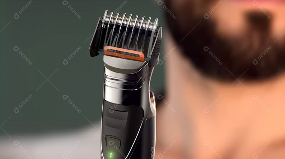 Detalhes da máquina de barbear