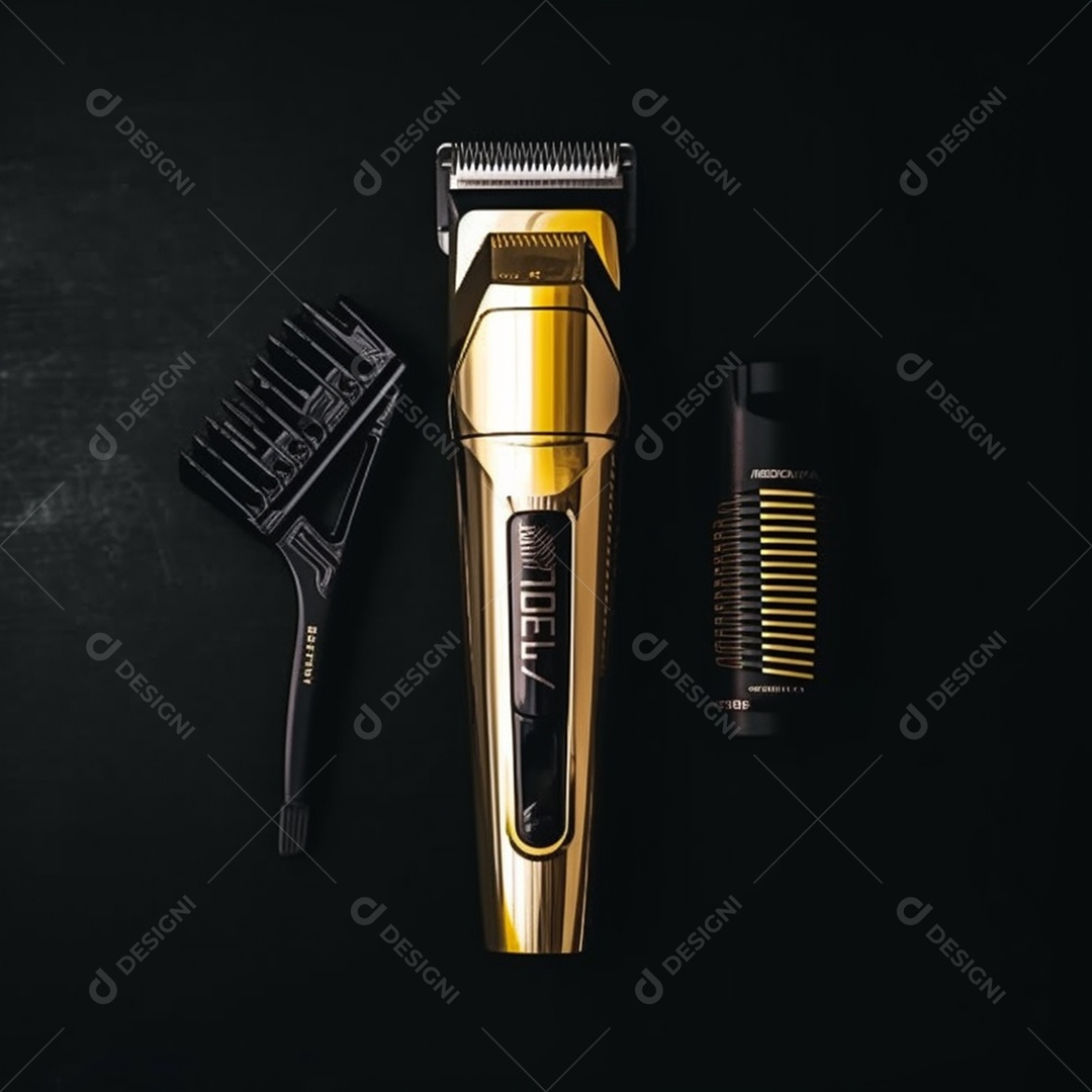 Detalhes da máquina de barbear