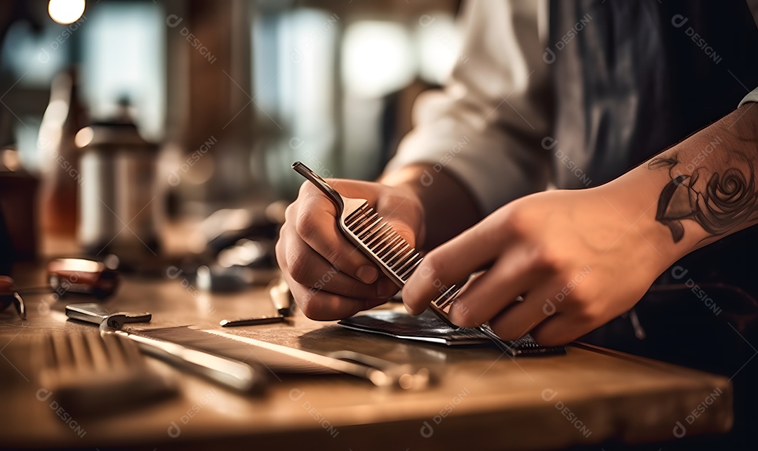 Detalhes do objetos da barbearia