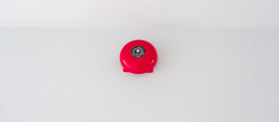 Alarme de incêndio na parede, poderoso equipamento de segurança de emergência para apartamento