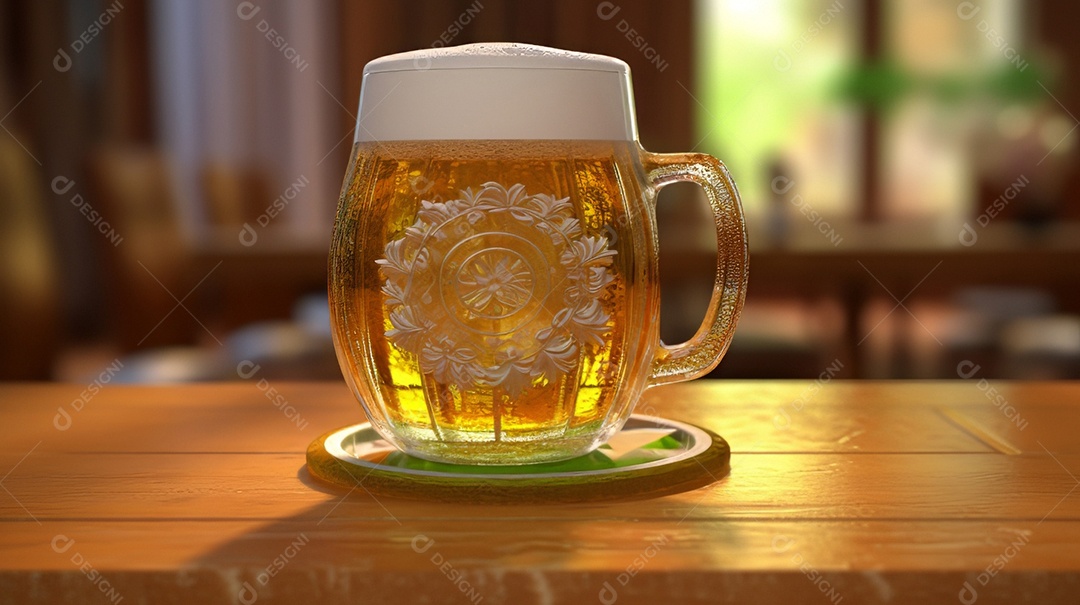 Dia Internacional da Cerveja 4 de agosto Generative AI.