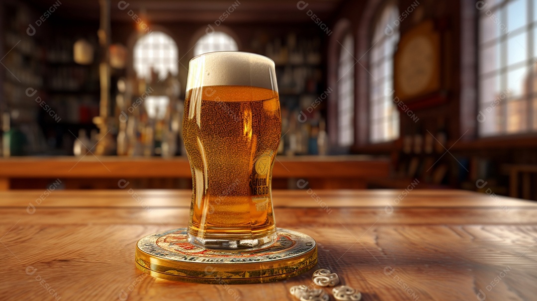 Dia Internacional da Cerveja 4 de agosto Generative AI.