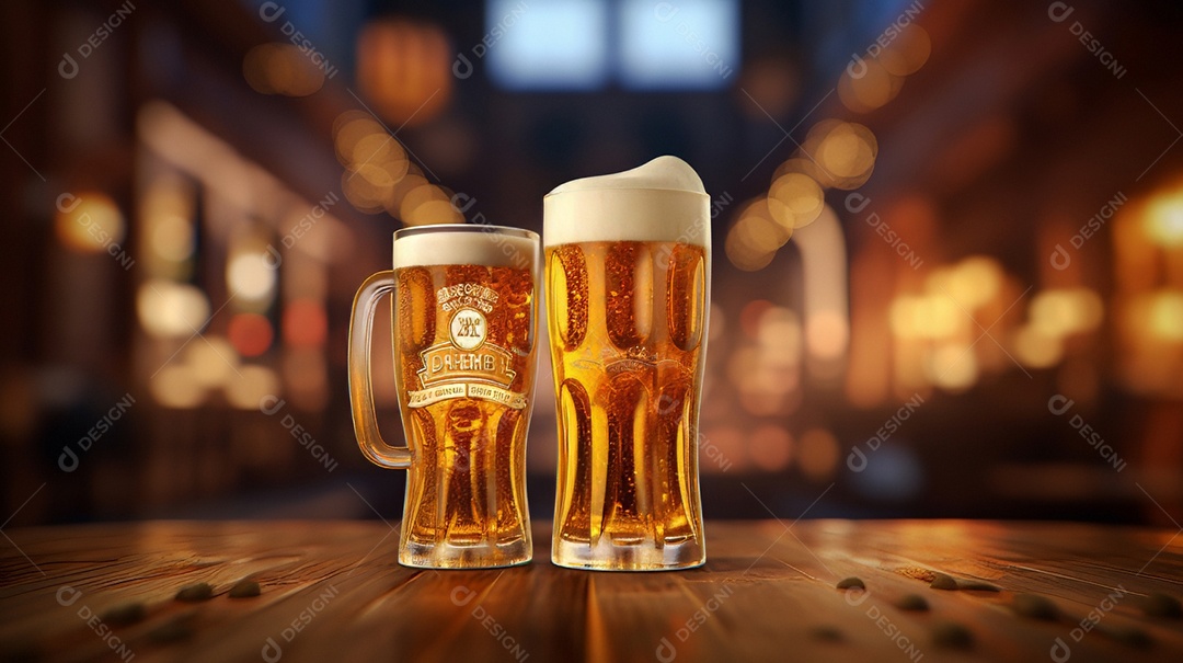 Dia Internacional da Cerveja 4 de agosto Generative AI.