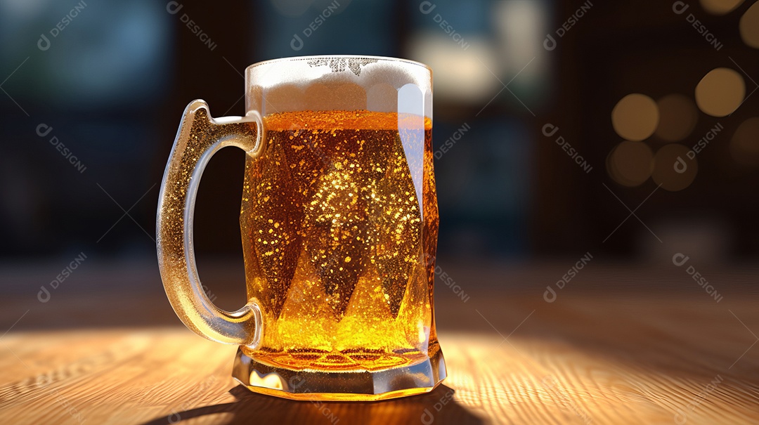 Dia Internacional da Cerveja 4 de agosto Generative AI.