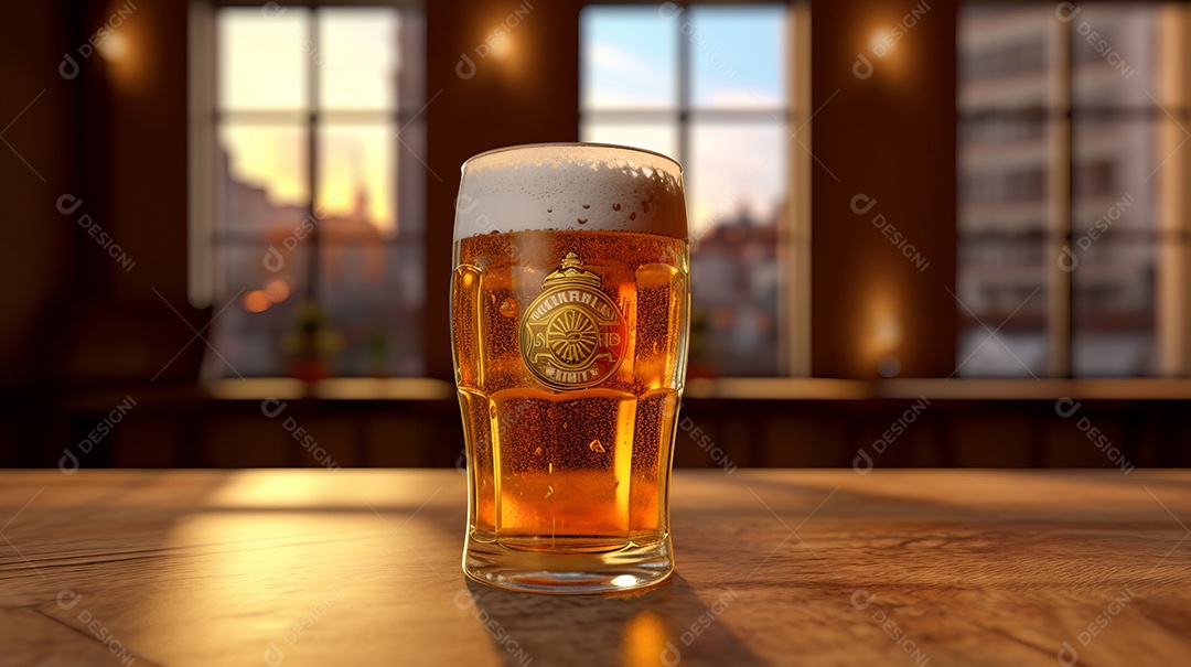 Dia Internacional da Cerveja 4 de agosto Generative AI.