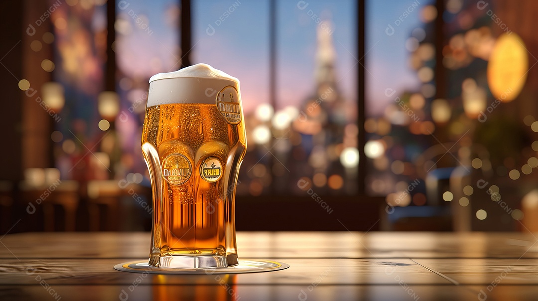 Dia Internacional da Cerveja 4 de agosto Generative AI.