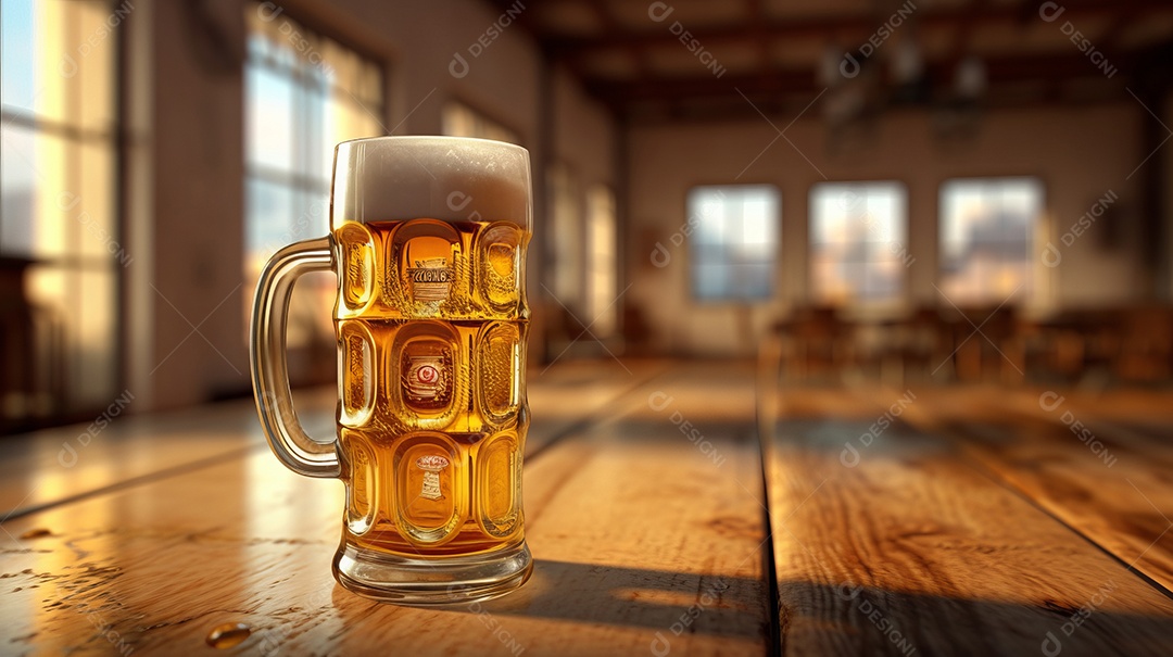 Dia Internacional da Cerveja 4 de agosto Generative AI.